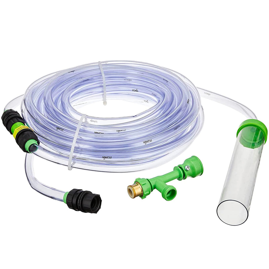 No Spill Clean and Fill Aquarium Maintenance System, Gravel Cleaner and Water Changer, 50 Foot