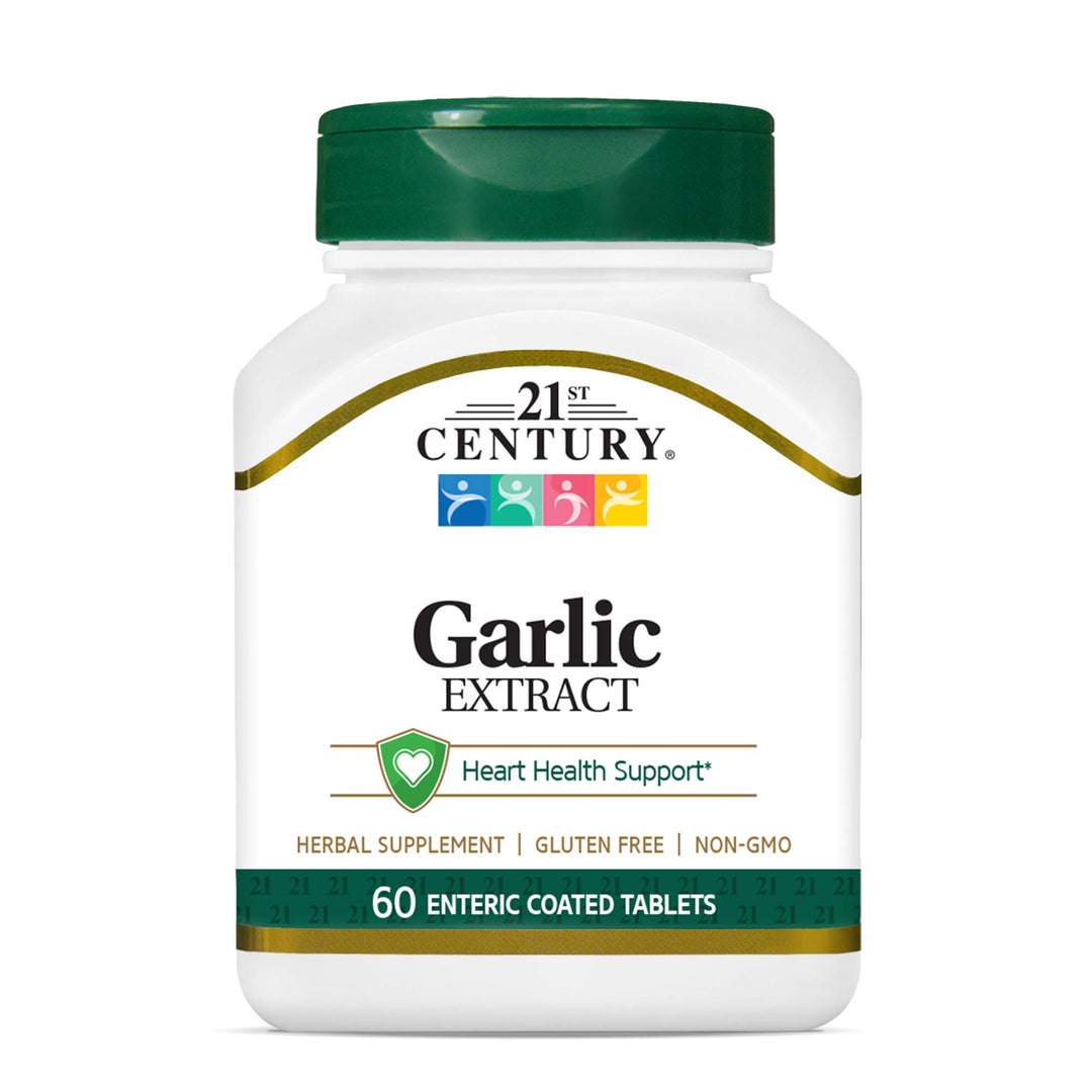 21st Century Garlic (odorless) Tablets, 60 Count (21840)