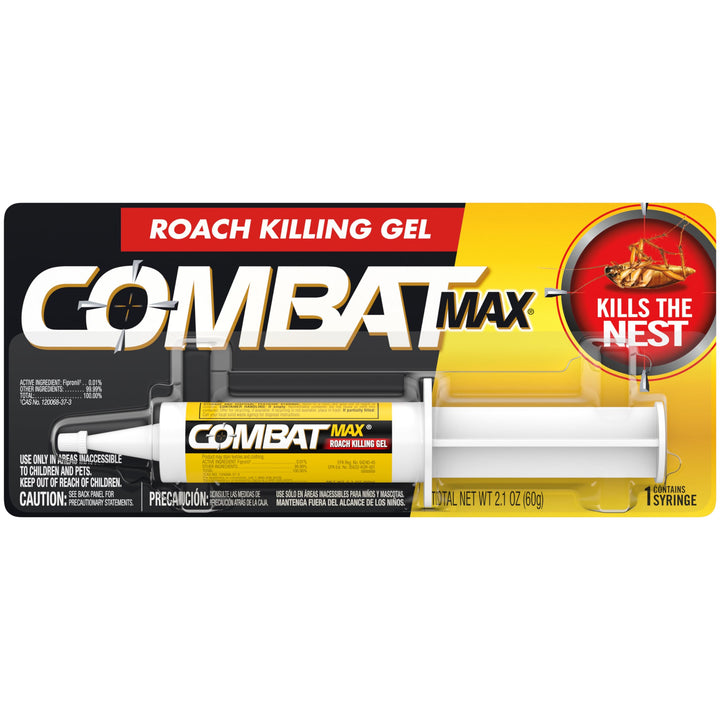 Max Roach Killing Gel for Indoor and Outdoor Use, 1 Syringe, 2.1 Ounce (Pack of 1)