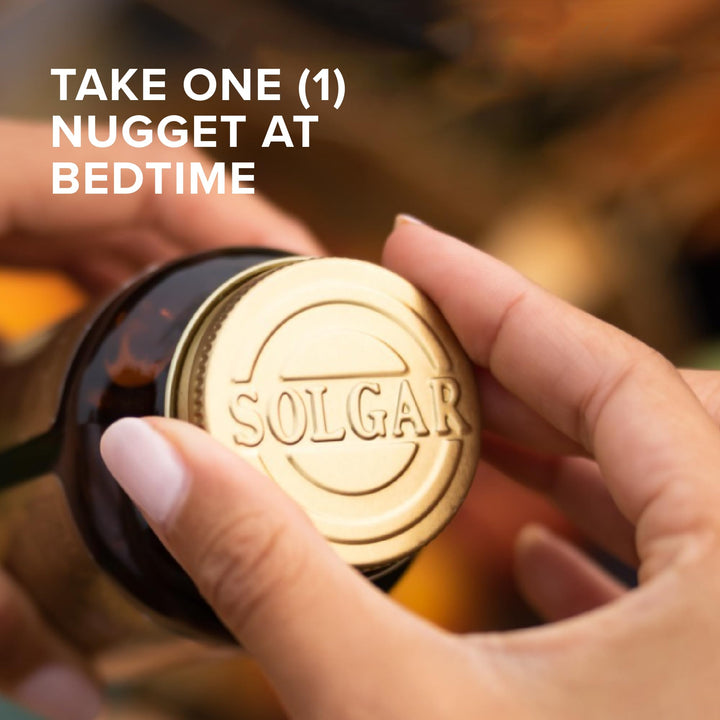 Solgar Melatonin 3 mg - 120 Nuggets - Helps Promote Rel