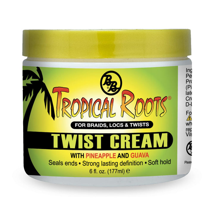 Bronner Brothers Tropical Roots Twist Cream, 6 Ounce