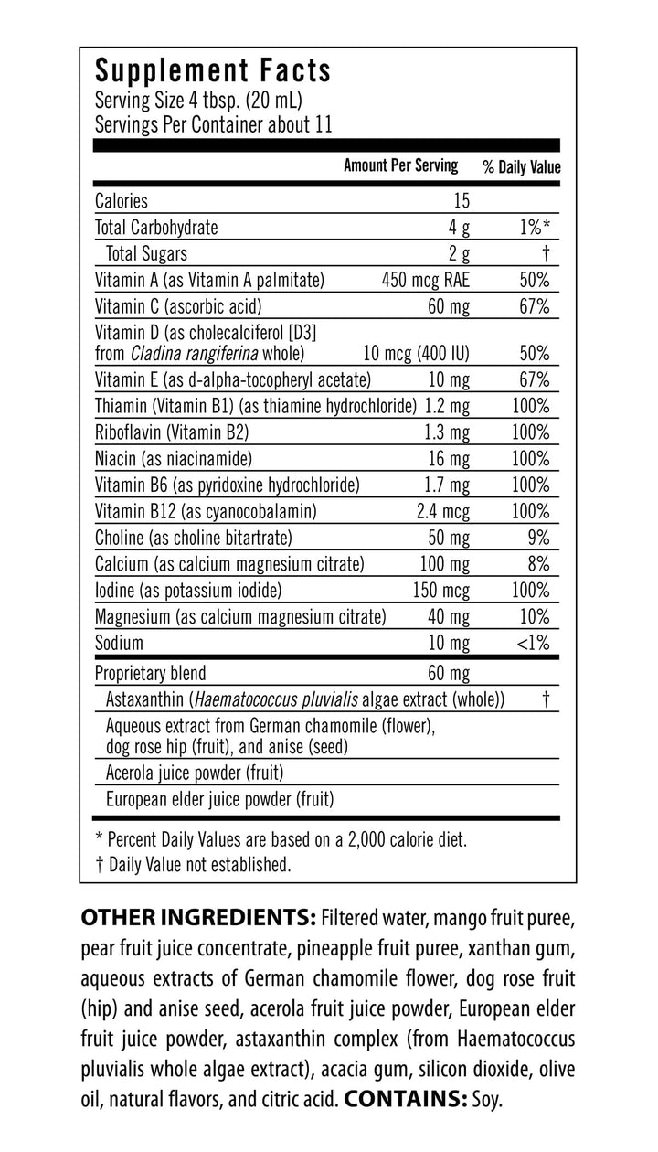 Flora - Kids Multi Essentials+, Liquid Multivitamin For