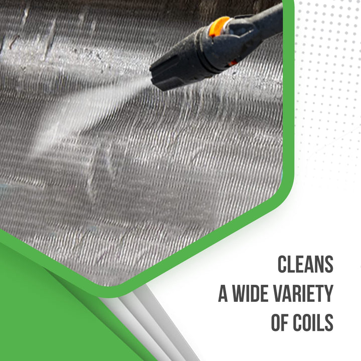 Foaming Coil Cleaner for AC Unit, Heating, Refrigerator, Air Conditioner No Rinse Coil Cleaner Spray Breaks Down Dirt, Dust, Grease, and Oil