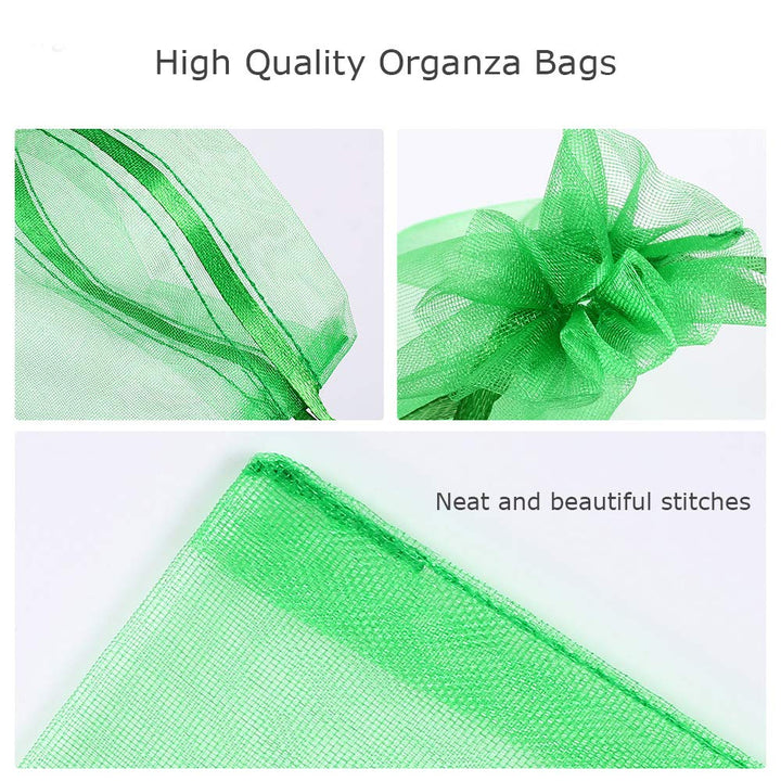 120Pcs Organza Bags 4x6 Inches Mixed Color with Drawstring, Jewelry Pouches Wedding Party Christmas Favor Gift Bags (4x6 inches, Mixed Color)