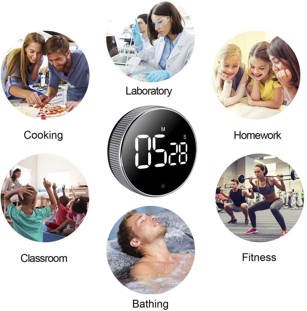 BOSAI Timers, Kitchen Timer for Kids, Digital Countdown