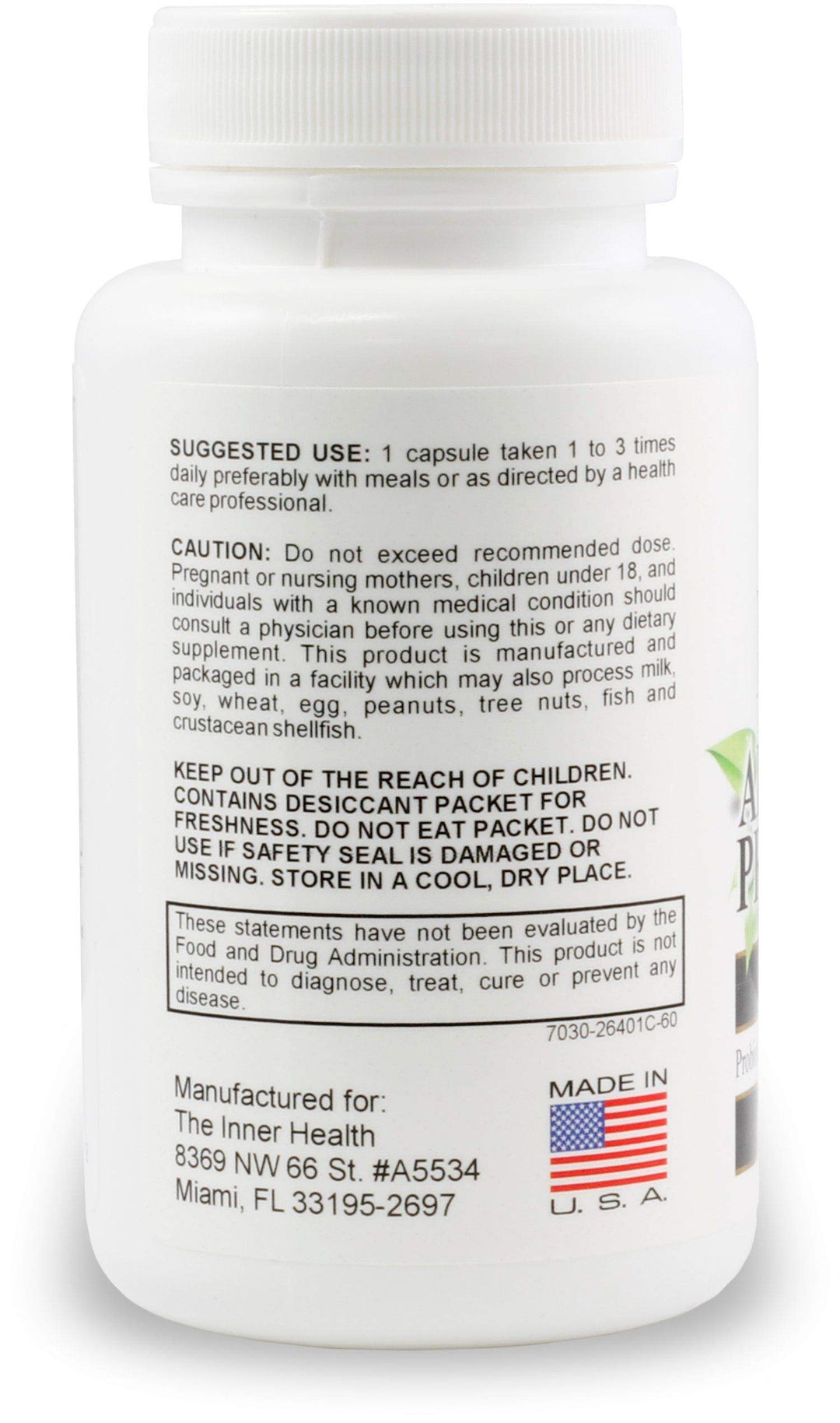 Advanced Probiotics for Women &amp; Men to Support Healthy Gut &amp; Immune System; 5.75 Billion Organisms; Bacillus Subtilis Lactobacillus Rhamnosus Acidophilus Probiotic L. Casei and More
