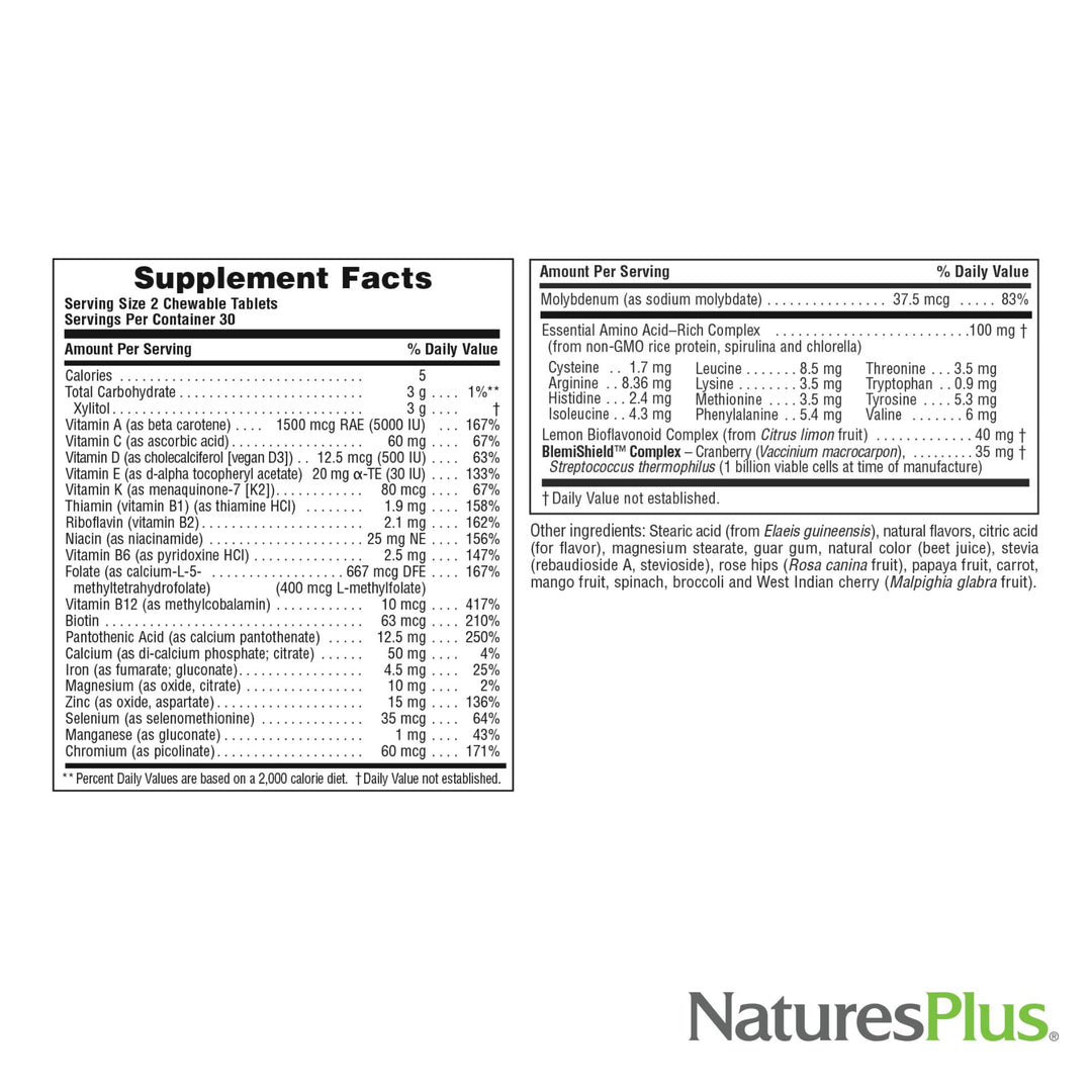 Natures Plus Source of Life Power Teen for Him, Wild Be