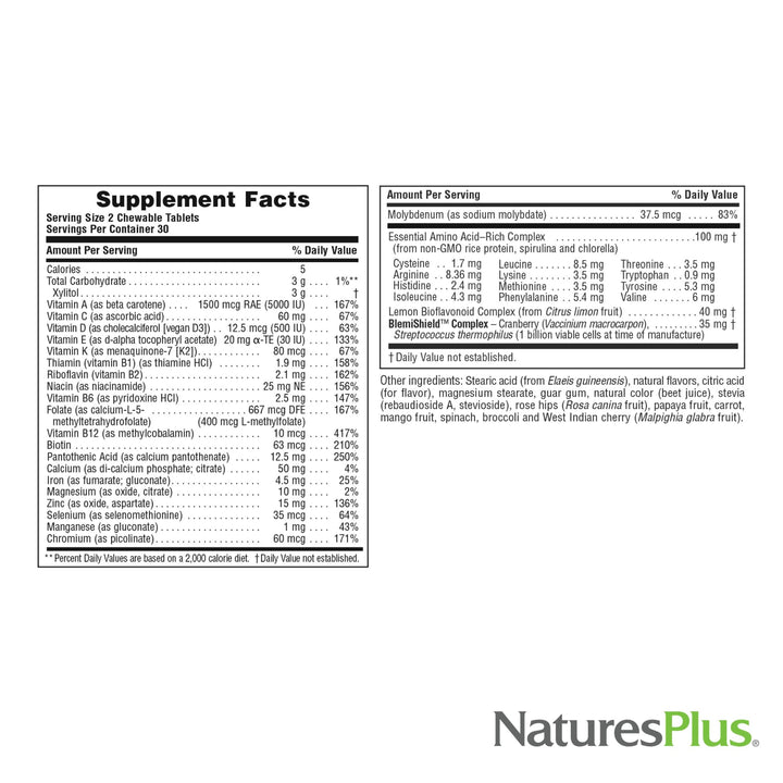 Natures Plus Source of Life Power Teen for Him, Wild Be