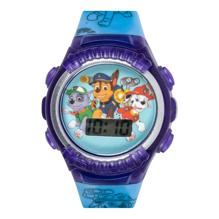 Nickelodeon Kids&#39; PAW4039 Paw Patrol Digital Display Quartz Blue Watch