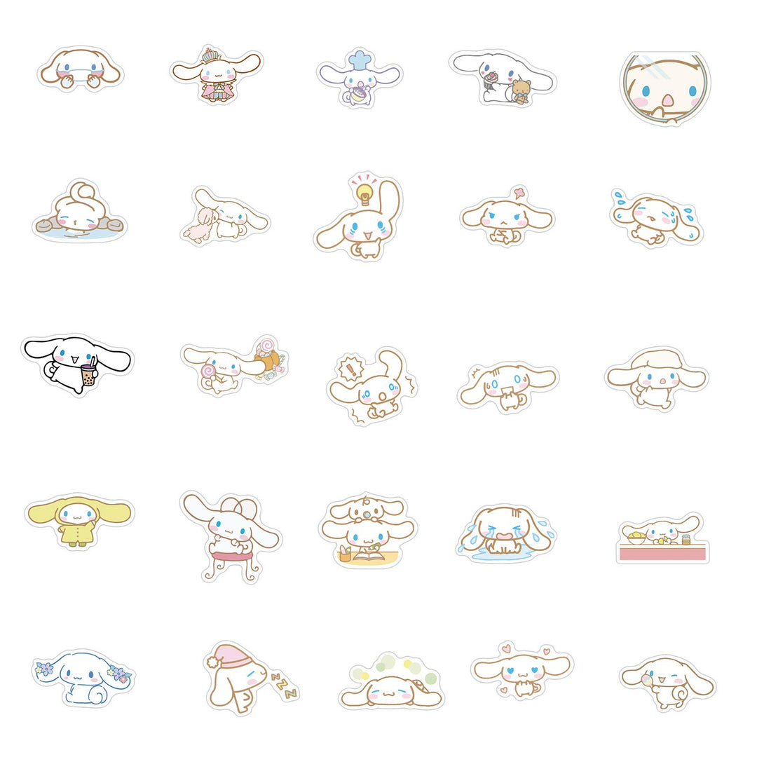 Cinnamoroll babyCinnamoroll Stickers| 50 Pcak | Vinyl Waterproof Stickers for Laptop,Bumper,Water Bottles,Computer,Phone,Hard hat,Car Stickers and Decals (Cinnamoroll)
