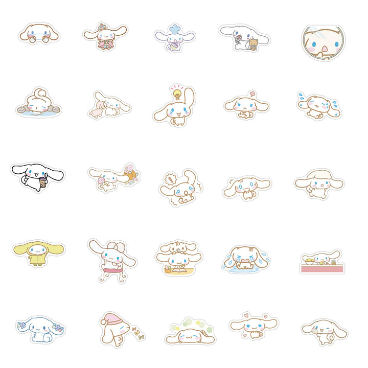 Cinnamoroll babyCinnamoroll Stickers| 50 Pcak | Vinyl Waterproof Stickers for Laptop,Bumper,Water Bottles,Computer,Phone,Hard hat,Car Stickers and Decals (Cinnamoroll)