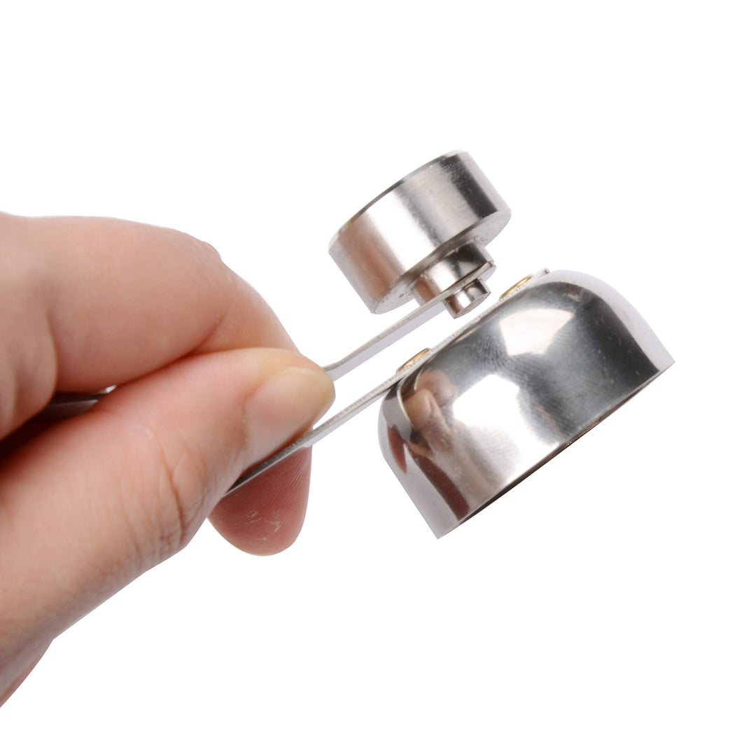 Stainless Steel Egg Cracker Cutter Raw/Soft Hard Boiled