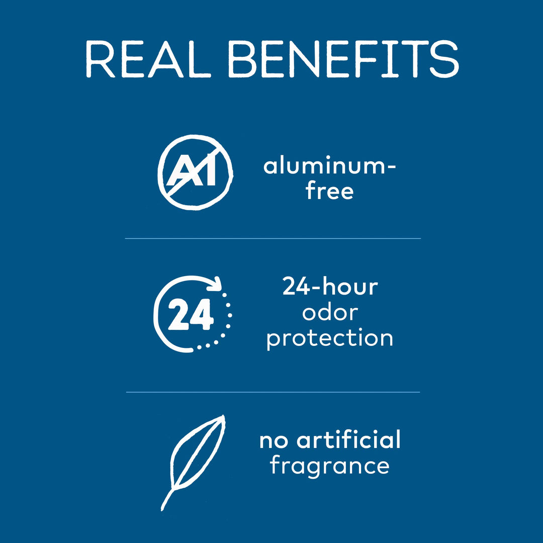 Tom&#39;s of Maine Natural Deodorant Stick, Aluminum-free, Lavender, 2.25 Ounce Stick, Pack of 6