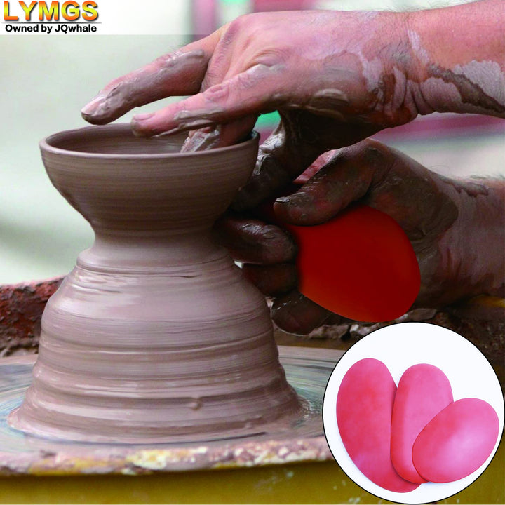 LYMGS Soft Silicone Pottery Clay Sculpt Tools Set, Smoo