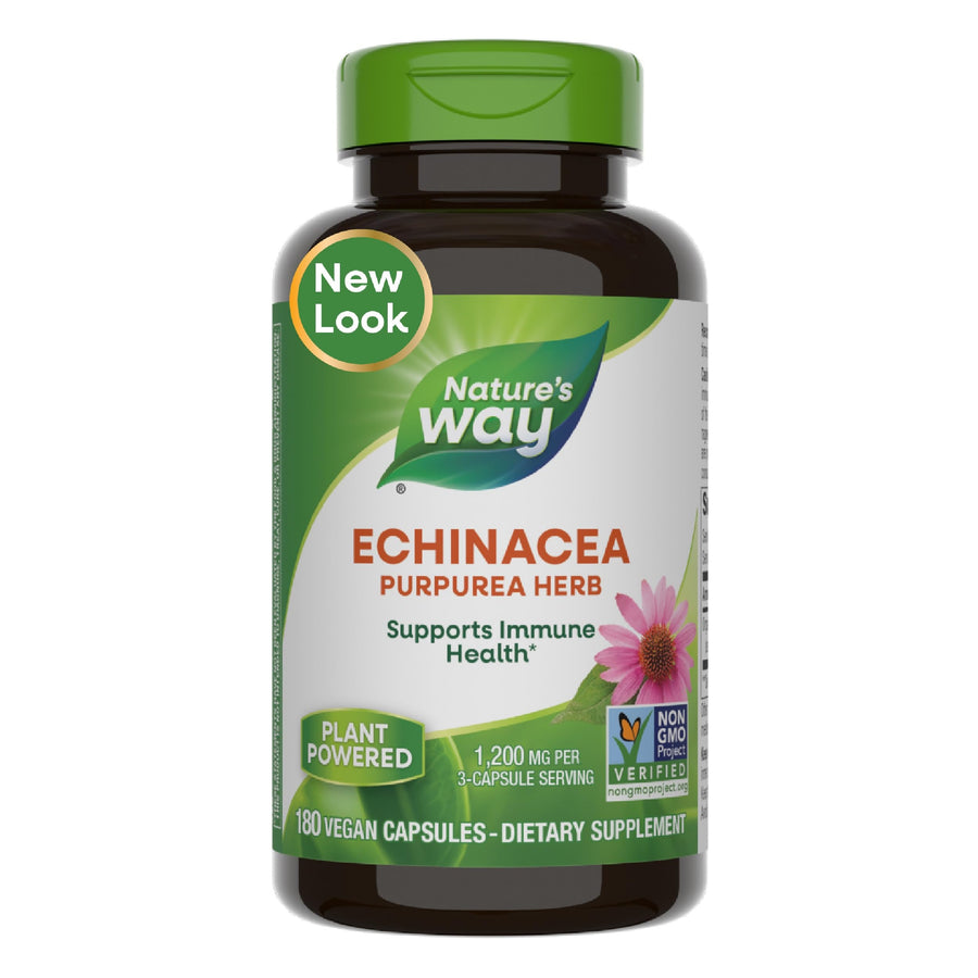 Nature's Way Echinacea Purpurea Herb, Immune Suppor