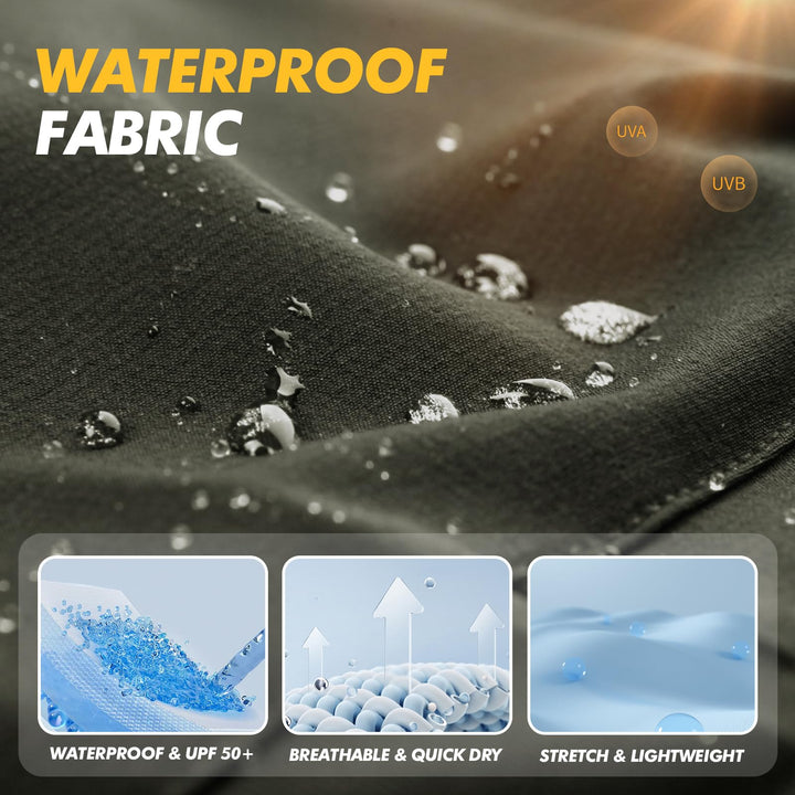 Mens Mountain Bike Shorts 4D Padded Bike Shorts Baggy Cycling Biking Bicycle Biker Shorts Loose-fit with 6 Pockets (Green, Large)