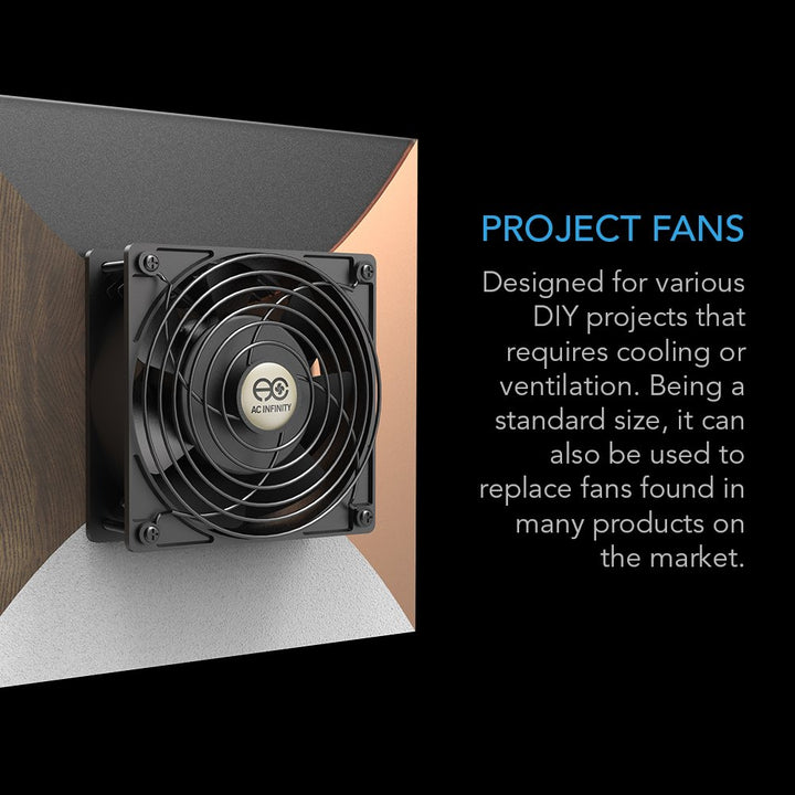 AC Infinity AXIAL 9225, Muffin Fan, 120V AC 92mm by 92m