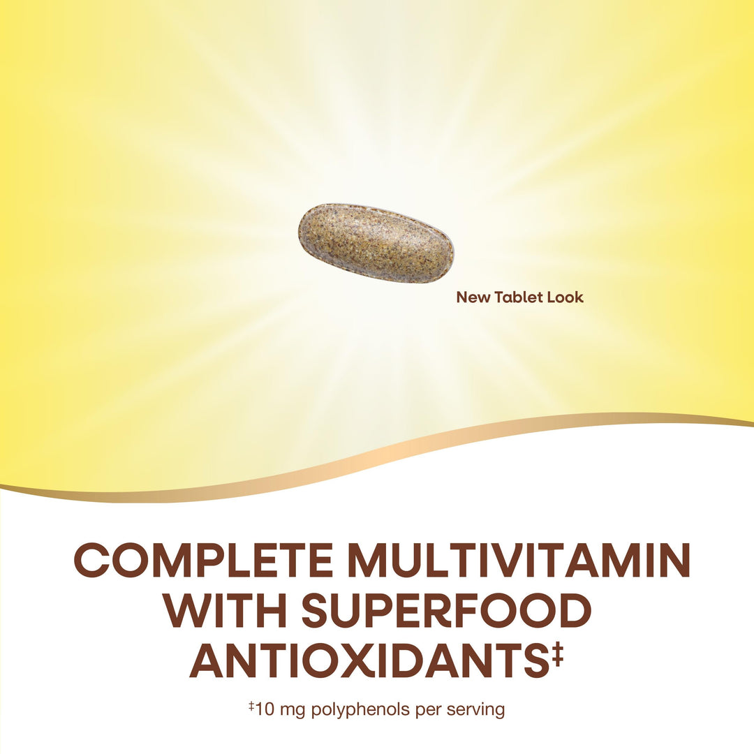 Nature's Way Alive! Women’s Complete Multivitamin, Supports Energy Metabolism and Hair, Skin & Nails, Superfood Antioxidants, B-Vitamins, 50 Tablets (Packaging May Vary)