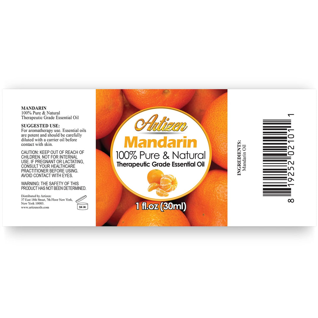 Mandarin Essential Oil (100% PURE &amp; NATURAL - UNDILUTED) Therapeutic Grade - Huge 1oz.