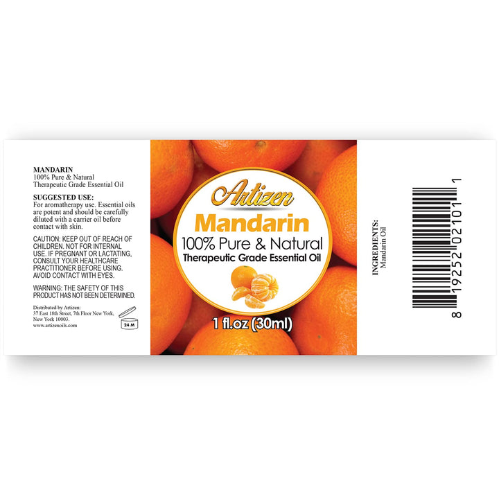 Mandarin Essential Oil (100% PURE &amp; NATURAL - UNDILUTED) Therapeutic Grade - Huge 1oz.