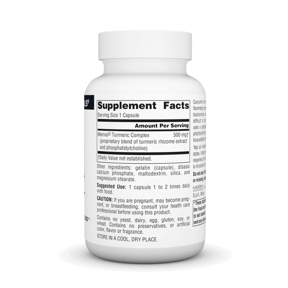 Turmeric with Meriva for Healthy Inflammatory Response* - 500mg, 60 Capsules
