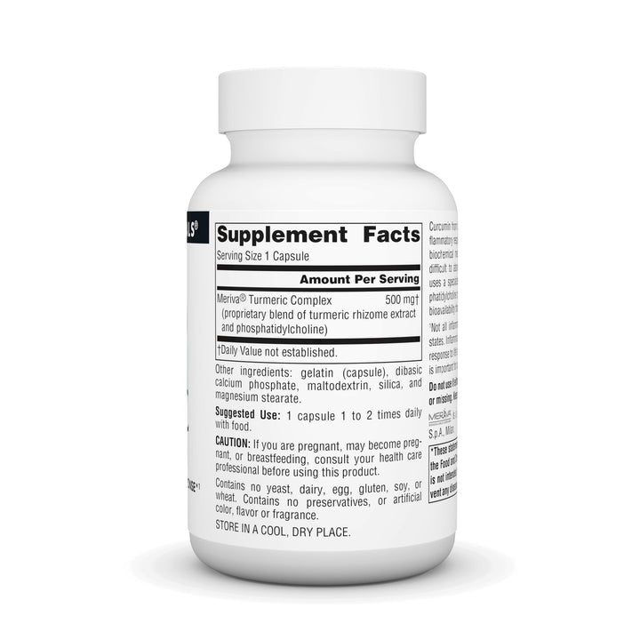 Turmeric with Meriva for Healthy Inflammatory Response* - 500mg, 60 Capsules