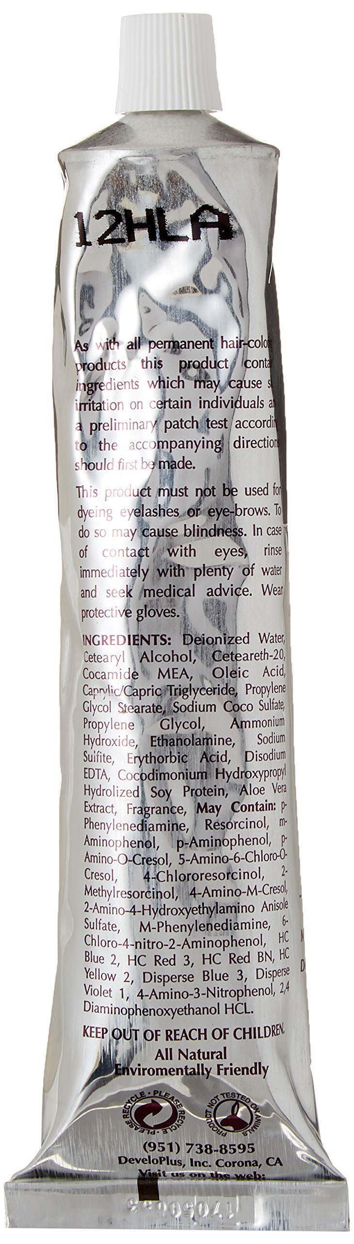 Satin Ultra Vivid Fashion Hair Colors Natural Series 3 oz #12Hla High Lift Ash Blonde