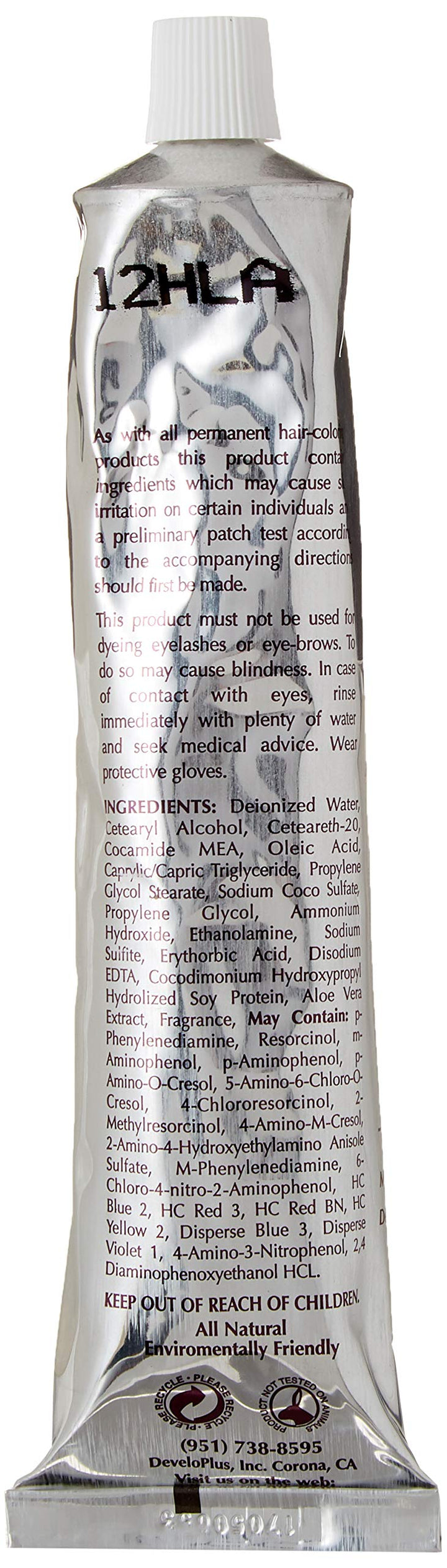 Satin Ultra Vivid Fashion Hair Colors Natural Series 3 oz #12Hla High Lift Ash Blonde