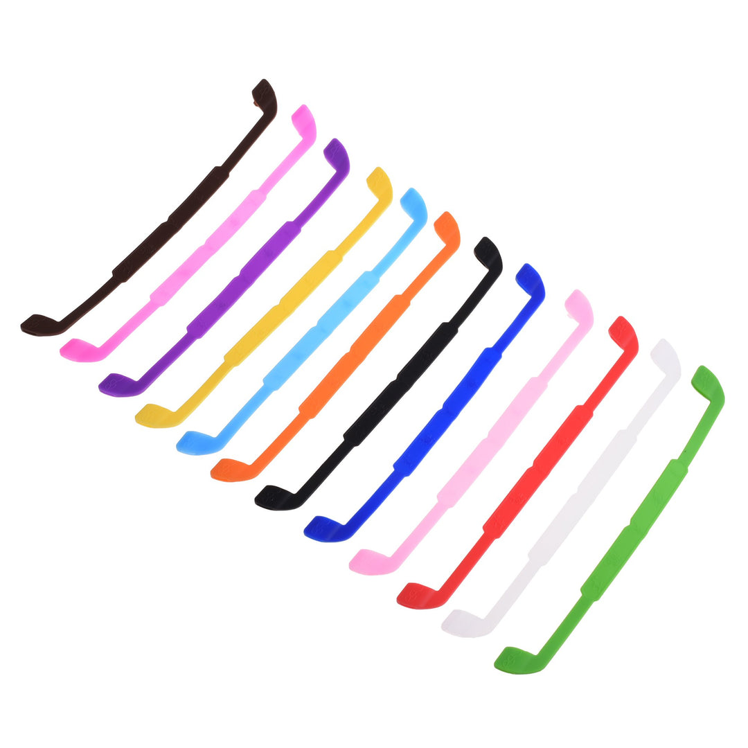 BCP 12 Color Silicone Anti-slip Glasses Eyeglass Strap Sports Glasses Strap Holder for Kids