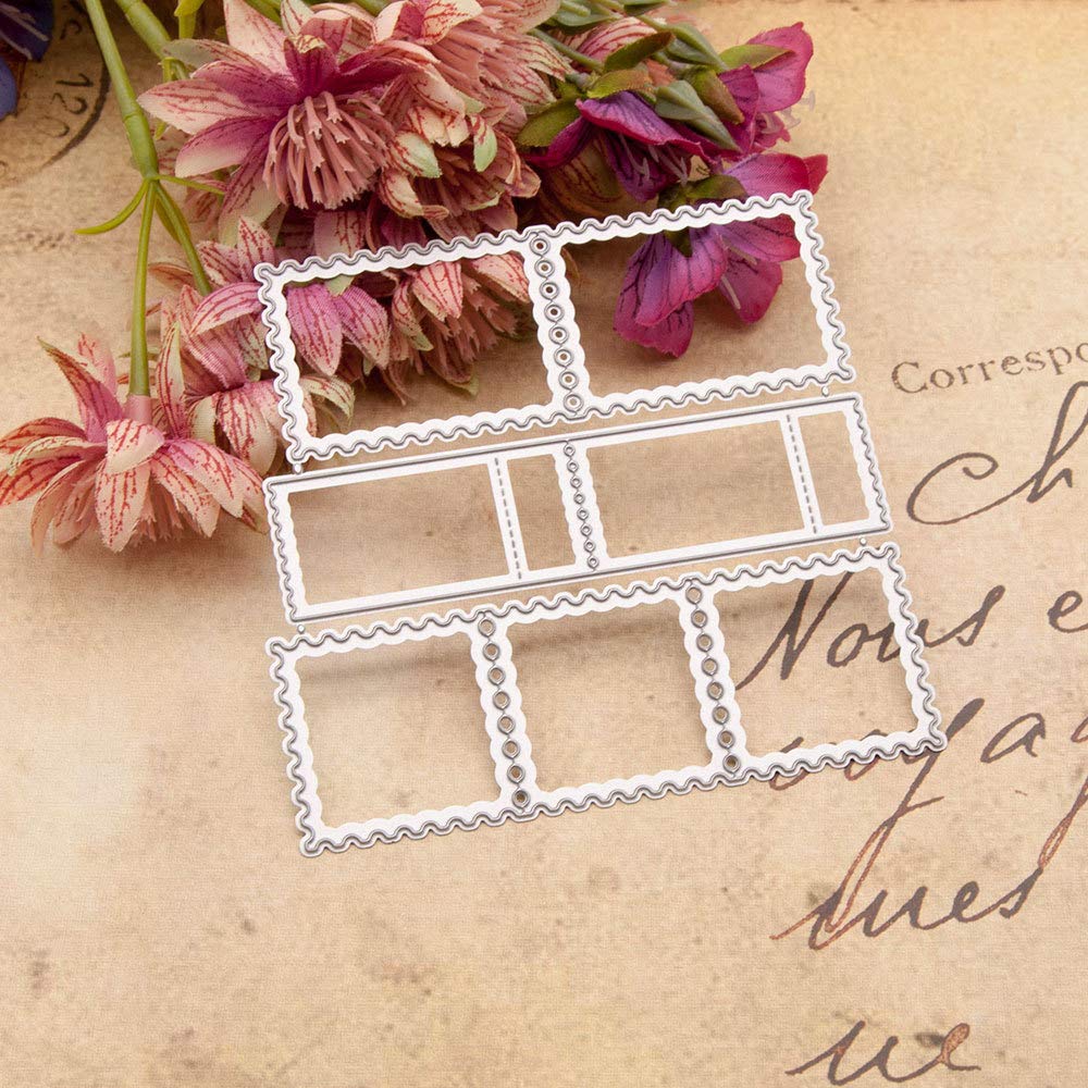 Rectangle Square Stamps Frame Metal Cutting Dies for Card Making and Scrapbooking Paper Crafts Die Cuts