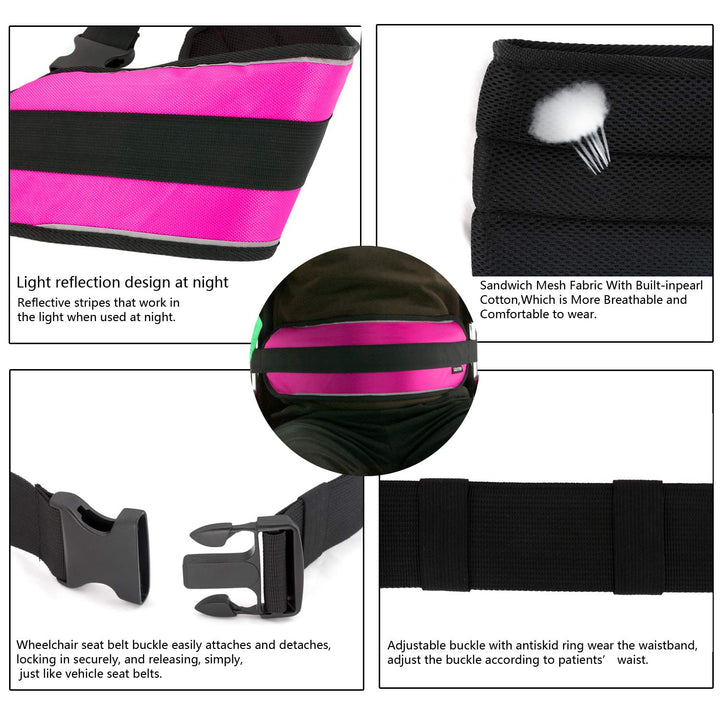 Wheelchair Seat Belt Restraint Systems Chest Cross Medi