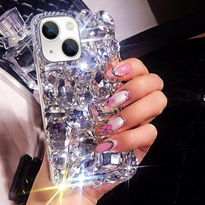 Bonitec Compatible with iPhone 13 Case for Women 3D Gli