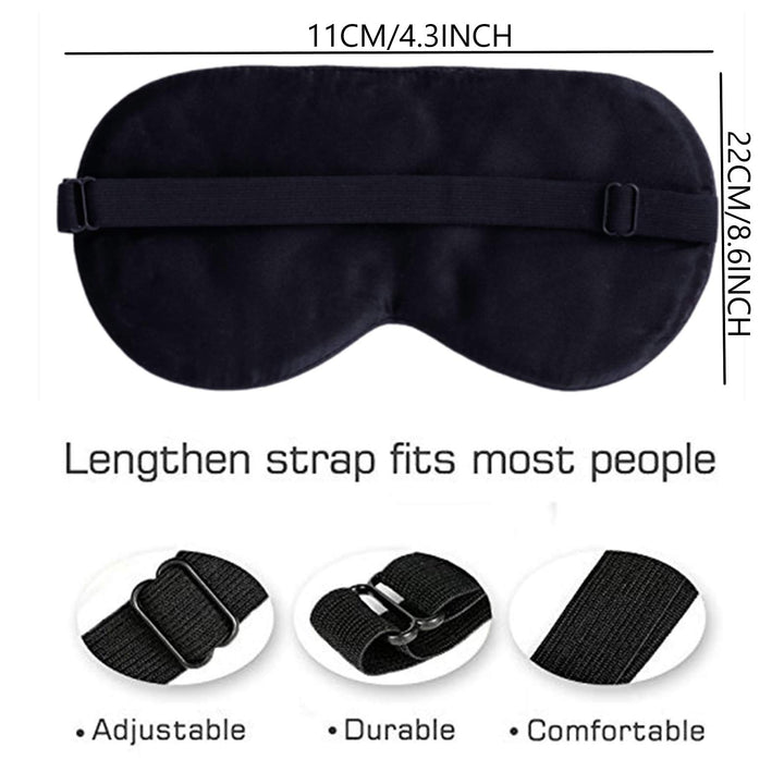 #18: Maxfeel 100% Pure Silk Eye Mask Sleep Eye Mask Eye Cover Eyeshade Sleeping Eye Mask Printed Colors (#18)