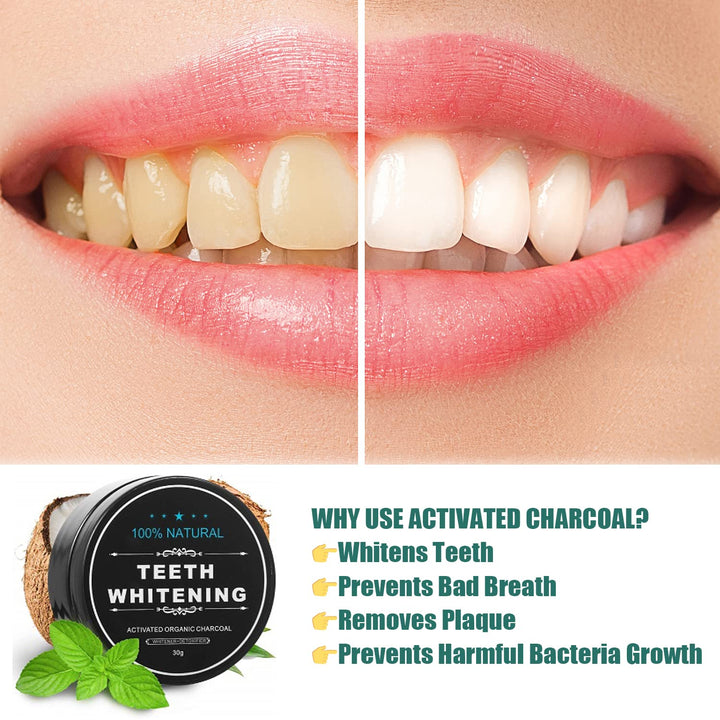 Teeth Whitening Charcoal Powder, Natural Activated Char