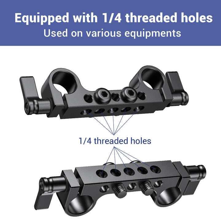 SmallRig Super Lightweight 15mm Railblock, 15mm Rod Cla
