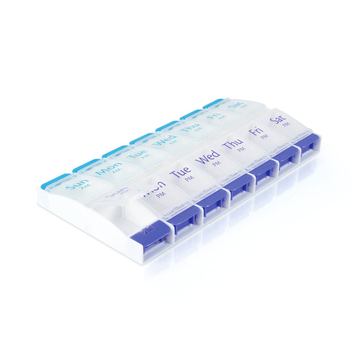EZY Dose AM/PM 7Day Push Button 6/36 1 ea