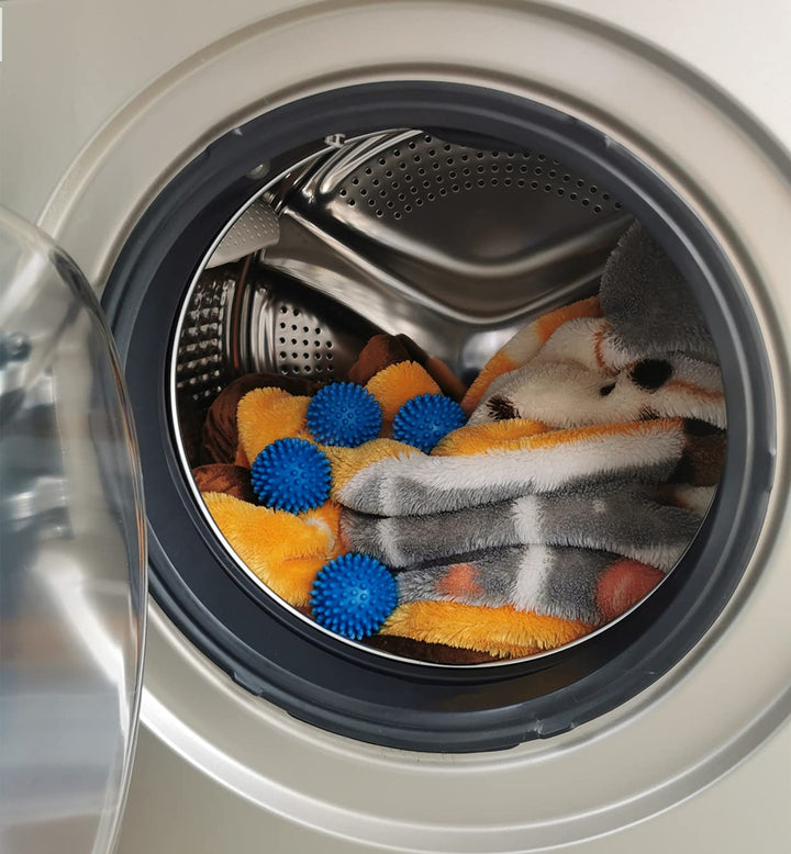Laundry Dryer Balls - 6 Pack Reusable Fabric Softener A
