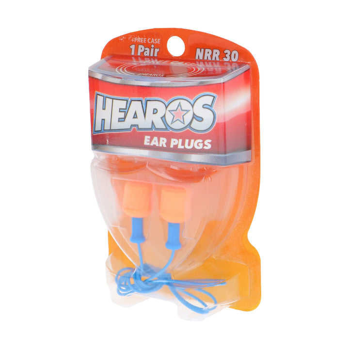 HEAROS SoftStar Foam Ear Pods 1 Pair, Corded + POP Case