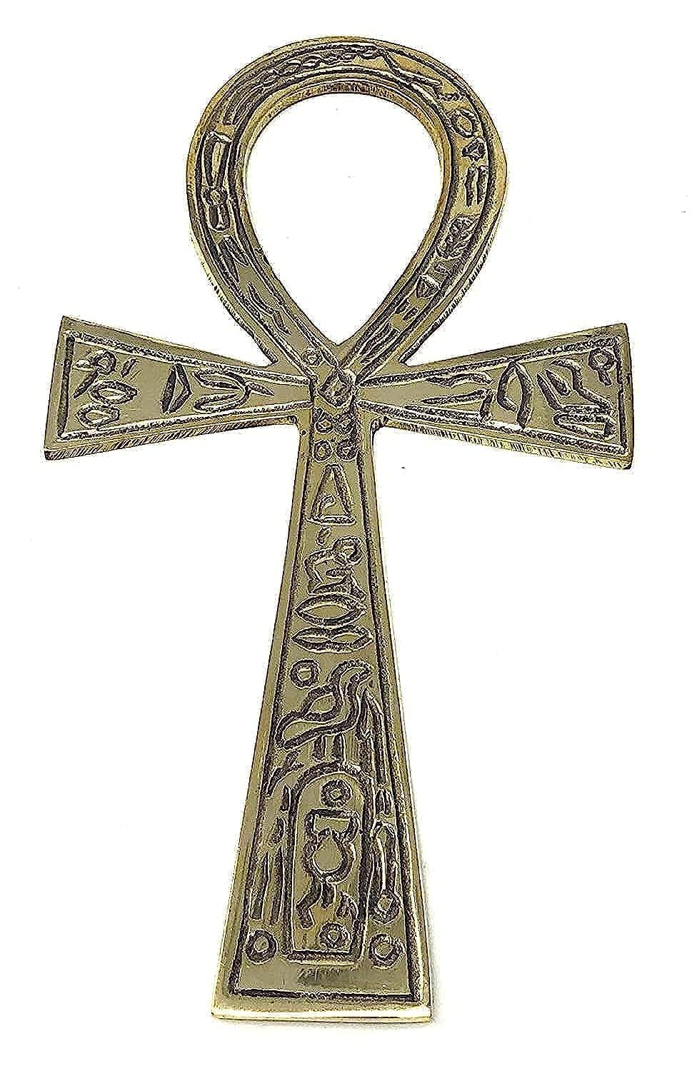 Brass Ankh Brass Large (4x7 1/4) for altar or wall