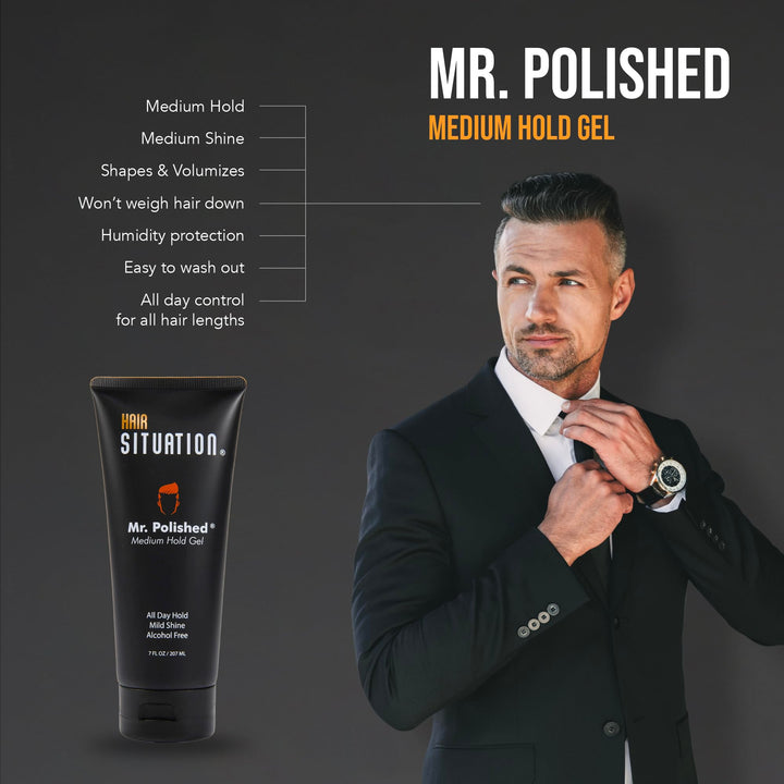 Mr. Polished Medium Hold Gel