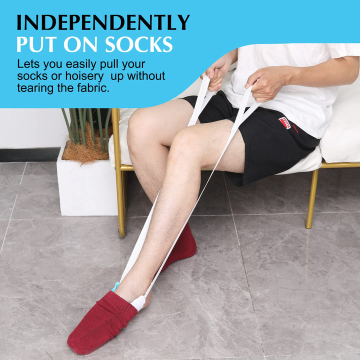 CAidRE Sock Aid - Sock Aide Device for Elderly, Disable
