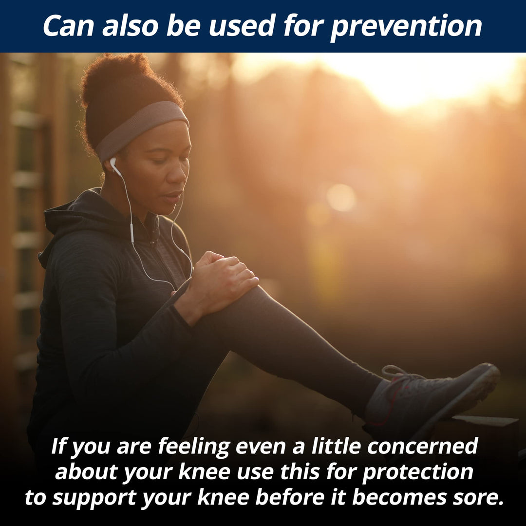 Knee Brace For knee Pain , Compression Knee Sleeve with Side Stabilizers &amp; Gel Pad | For Men and Women | Joint Pain Relief | Running, Basketball , Sports |Medical Grade Knee Pads For Meniscus Tear Knee Pain ACL MCL Injury Joint Recovery - Single (Med