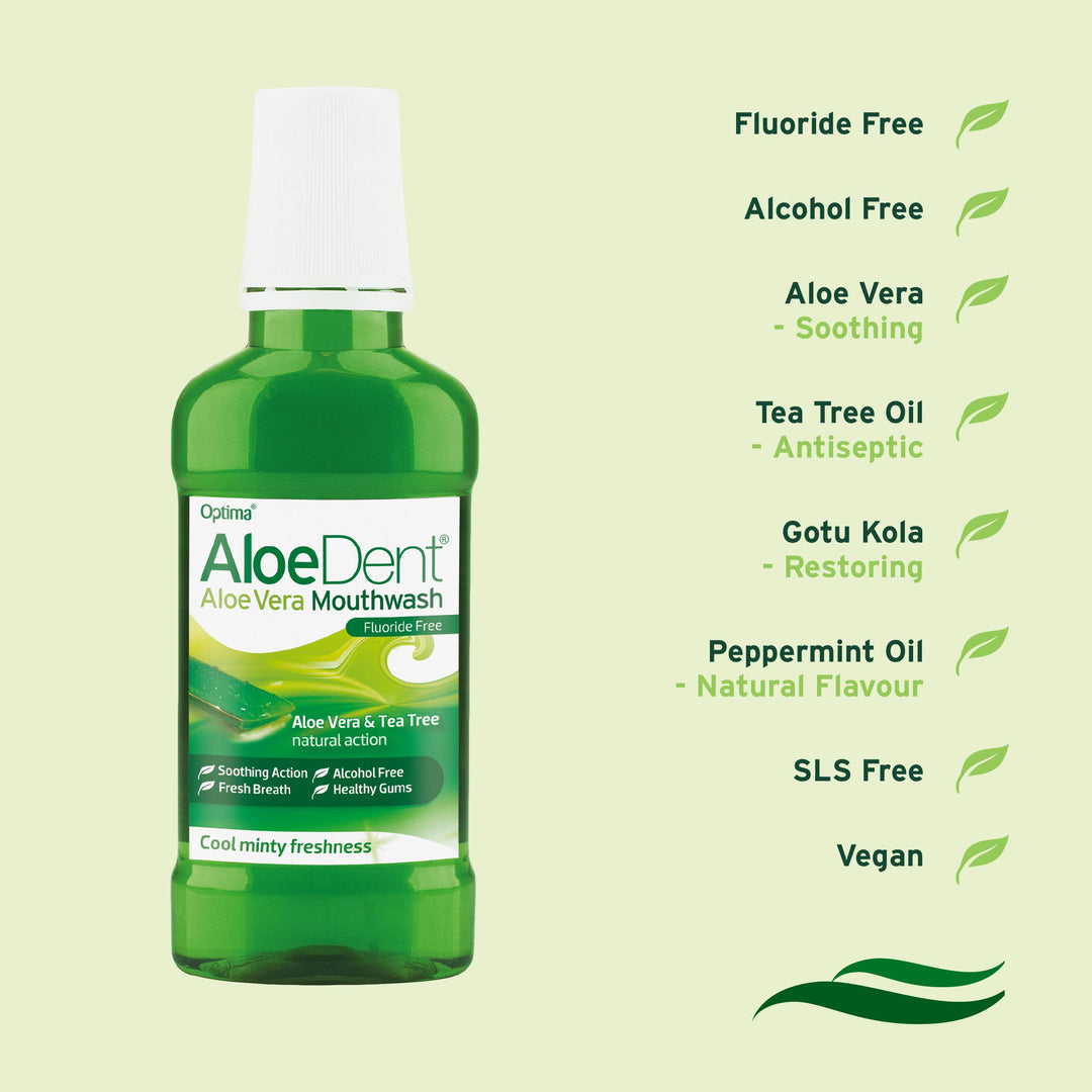 Aloe Dent Aloe Vera Mouthwash 250ml by Aloe Dent
