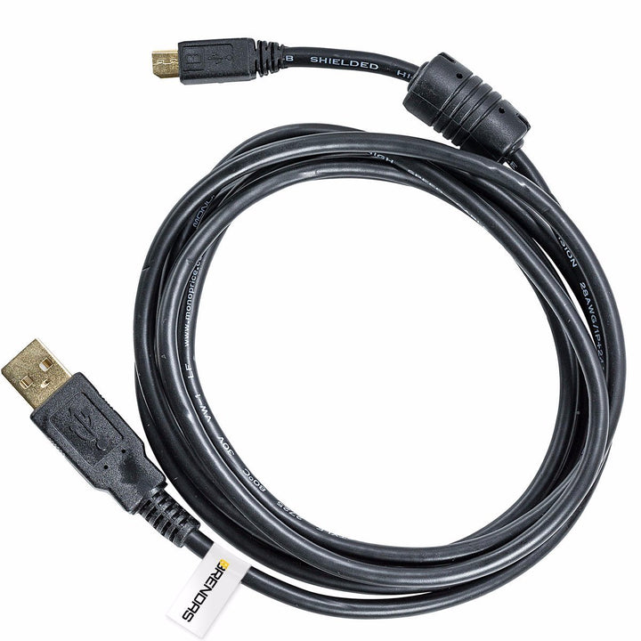 BRENDAZ USB Cable Mini-B 8 Pin Compatible with Nikon D3