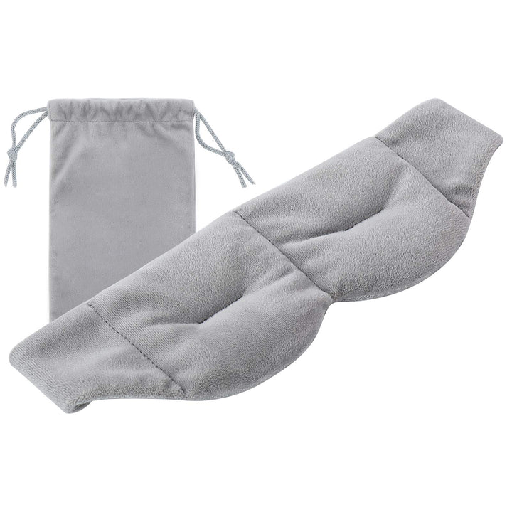Weighted Sleep Mask Pain Relief Mask, Cooling Sleep Eye Mask, Cold Therapy Compression for Headache, Migraine, Sinus Pain, Puffy Eyes, Dry Eyes, Light Blocking Eye Pillow, Cotton Eye Cover Sleeping