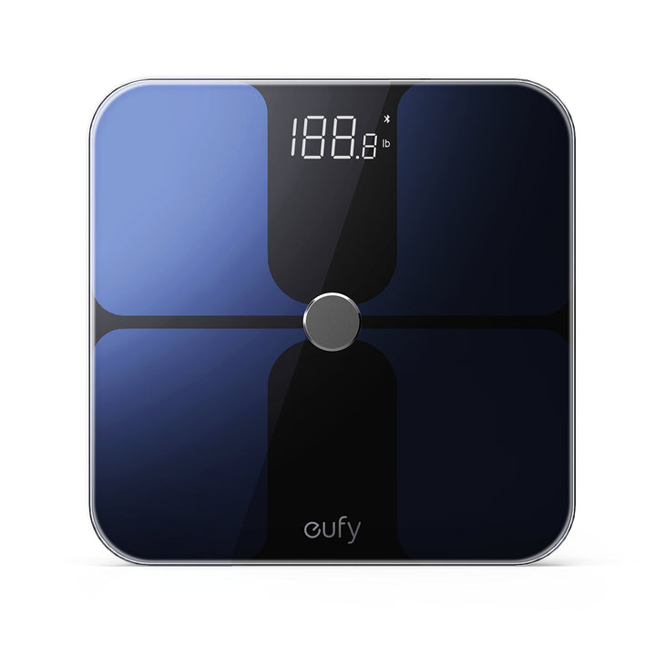 , Smart Scale with Bluetooth, Body Fat Scale, Wireless Digital Bathroom Scale, 12 Measurements, Weight/Body Fat/BMI, Fitness Body Composition Analysis, Black/White, lbs/kg/st
