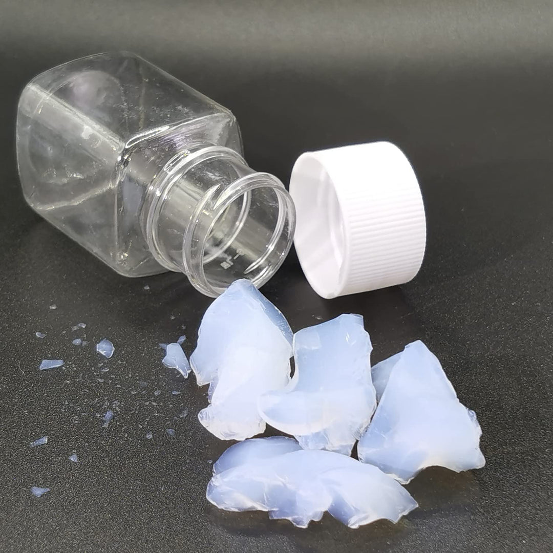 30ml Silica Aerogel Blocks Particle Sample, Frozen Smoke Aerogel Cube for School Laboratory and Science, World Lightest Solid Matter