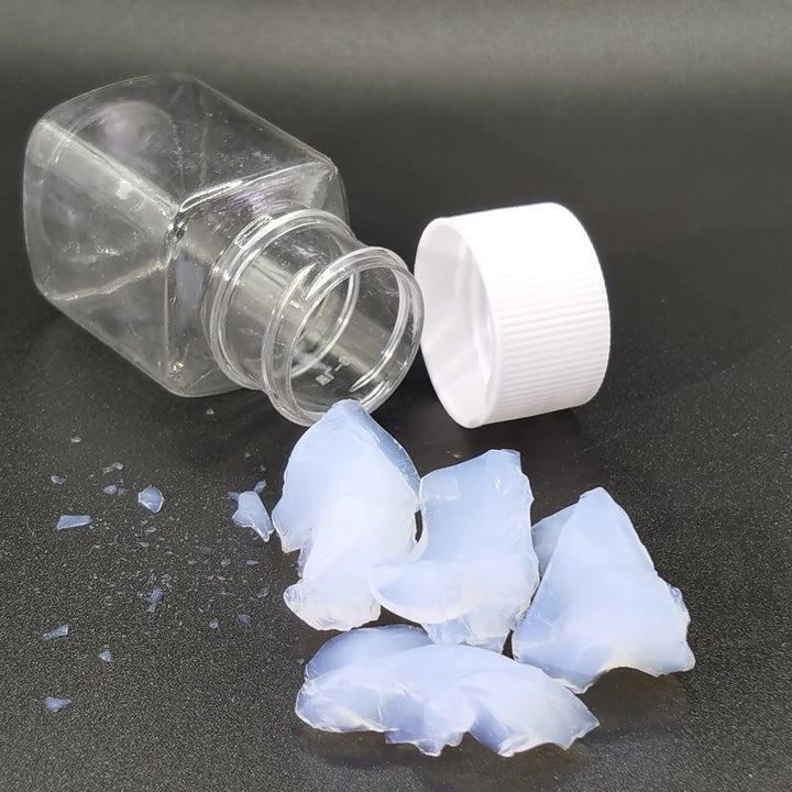 30ml Silica Aerogel Blocks Particle Sample, Frozen Smoke Aerogel Cube for School Laboratory and Science, World Lightest Solid Matter
