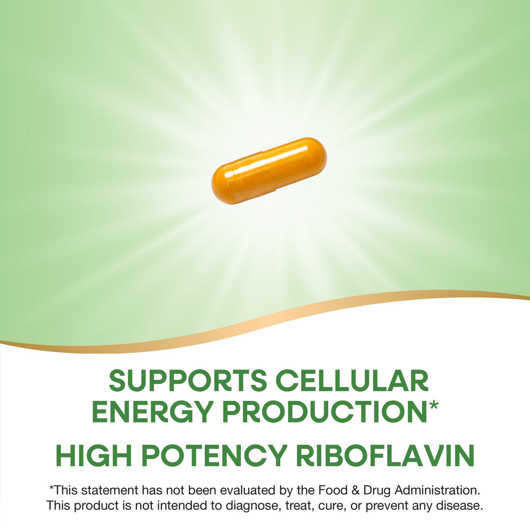 Nature&#39;s Way Riboflavin Vitamin B2, Supports Ce