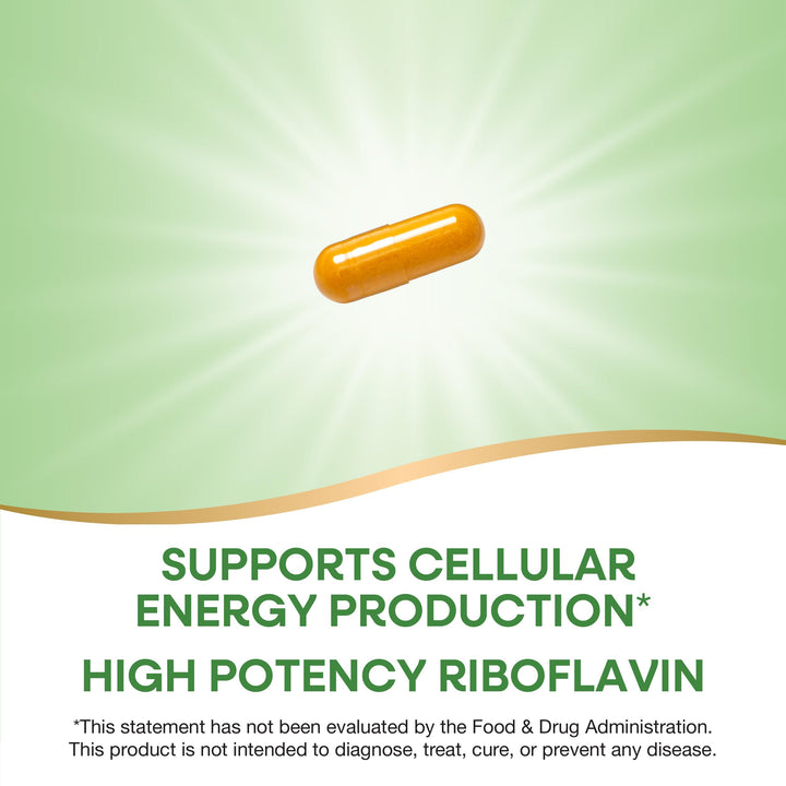 Nature&#39;s Way Riboflavin Vitamin B2, Supports Ce